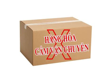 DANH MỤC VẬT PHẨM, HÀNG HÓA KHÔNG ĐƯỢC GỬI,  CHẤP NHẬN, VẬN CHUYỂN QUA MẠNG BƯU CHÍNH