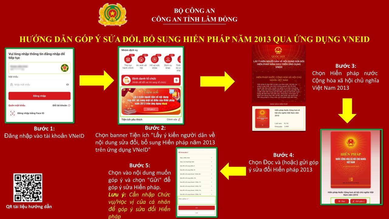 TÀI LIỆU HƯỚNG DẪN SỬ DỤNG TIỆN ÍCH LẤY Ý KIẾN NGƯỜI DÂN VỀ NỘI DUNG SỬA ĐỔI HIẾN PHÁP NĂM 2013 TRÊN ỨNG DỤNG VNEID