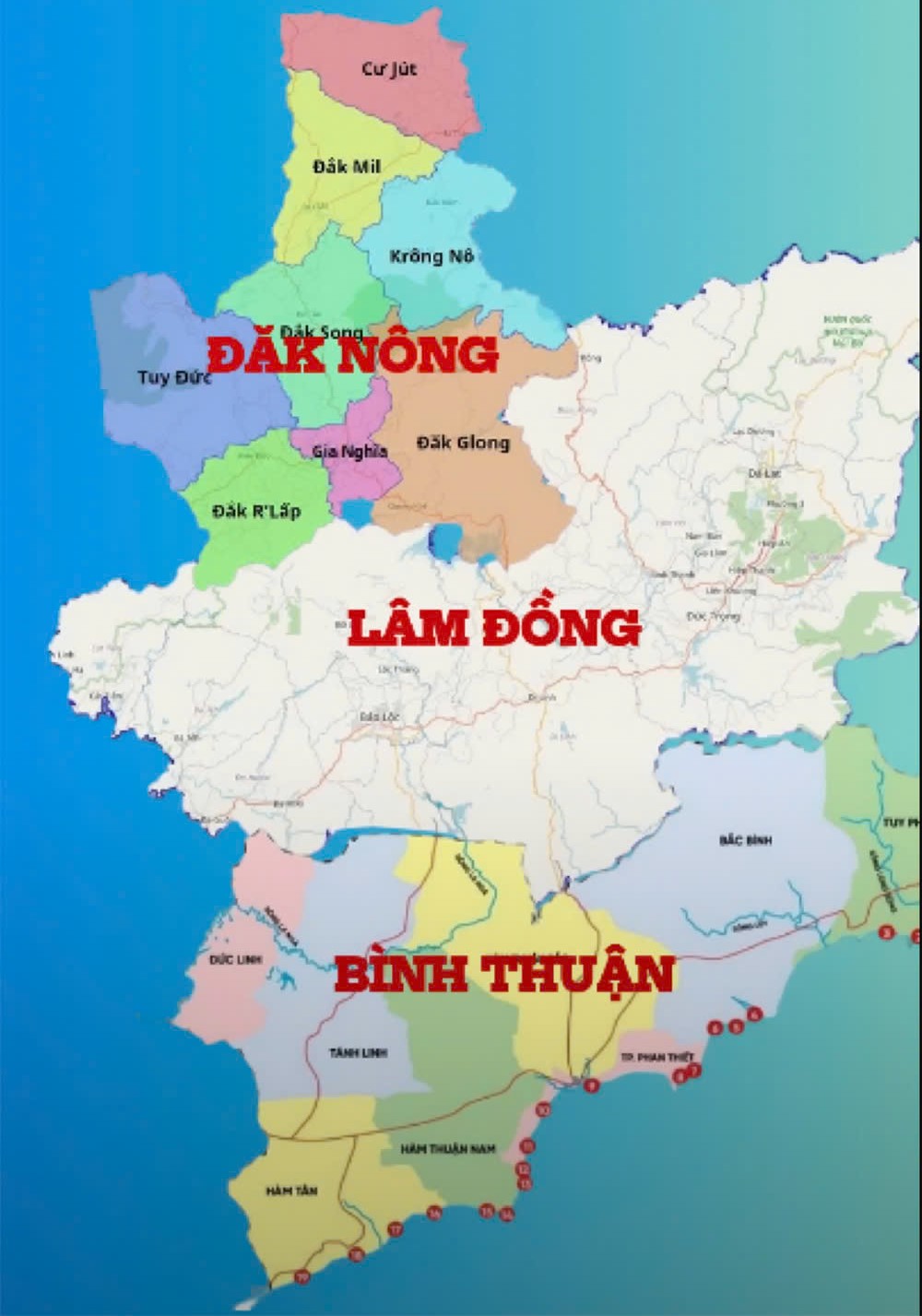 Sáp nhập Lâm Đồng - Đắk Nông - Bình Thuận : Những lý do để tỉnh mới mang tên Lâm Đồng và trung tâm đặt tại Đà Lạt