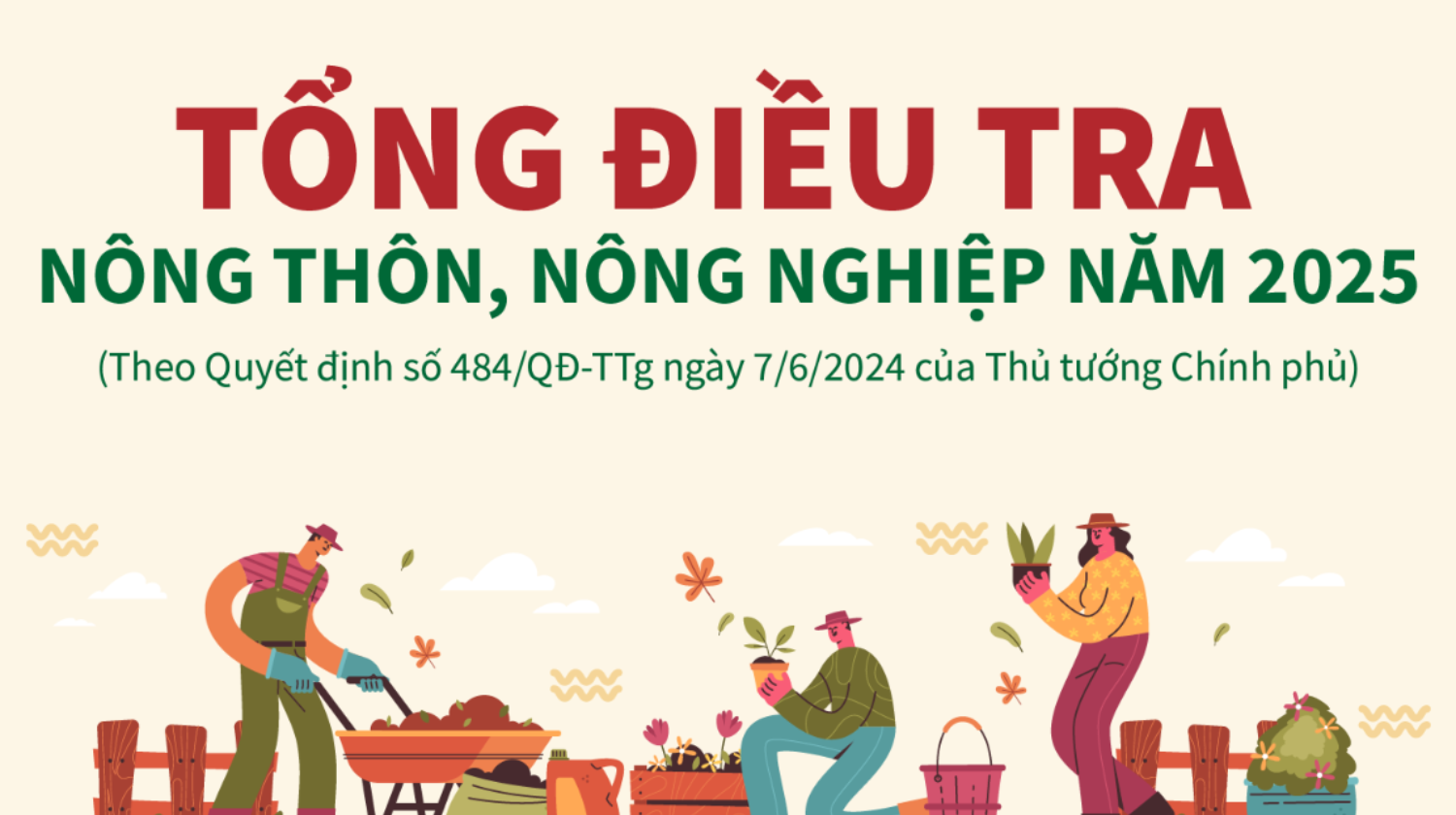 TỔNG ĐIỀU TRA NÔNG THÔN, NÔNG NGHIỆP NĂM 2025