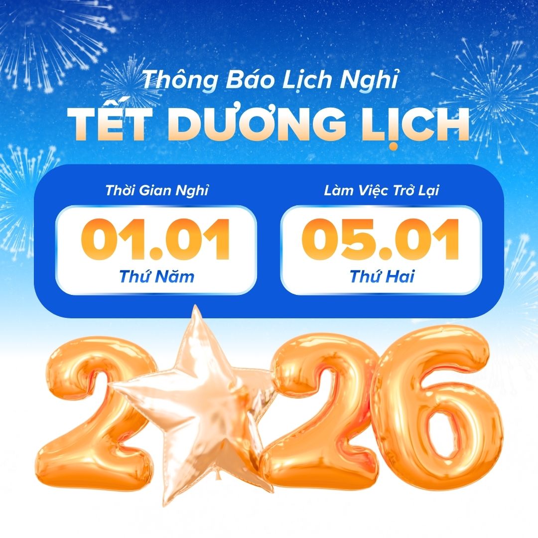 LỊCH NGHỈ TẾT DƯƠNG LỊCH 2026