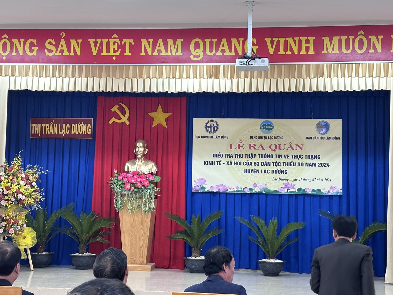 Lễ ra quân điều tra thu thập thông tin về thực trạng kinh tế - xã hội của 53 dân tộc thiểu số