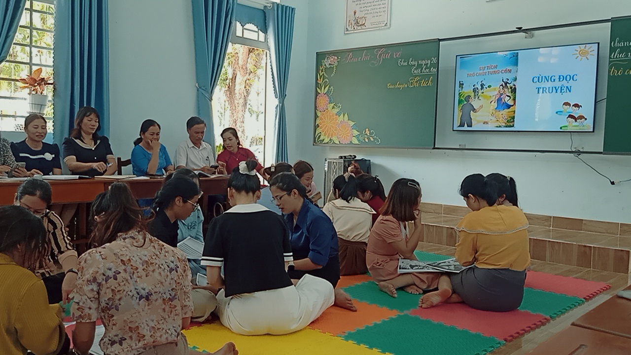 TIẾT DẠY SINH HOẠT CHUYÊN ĐỀ RÈN KĨ NĂNG ĐỌC HIỂU CHO HỌC SINH TIỂU HỌC VÙNG DTTC