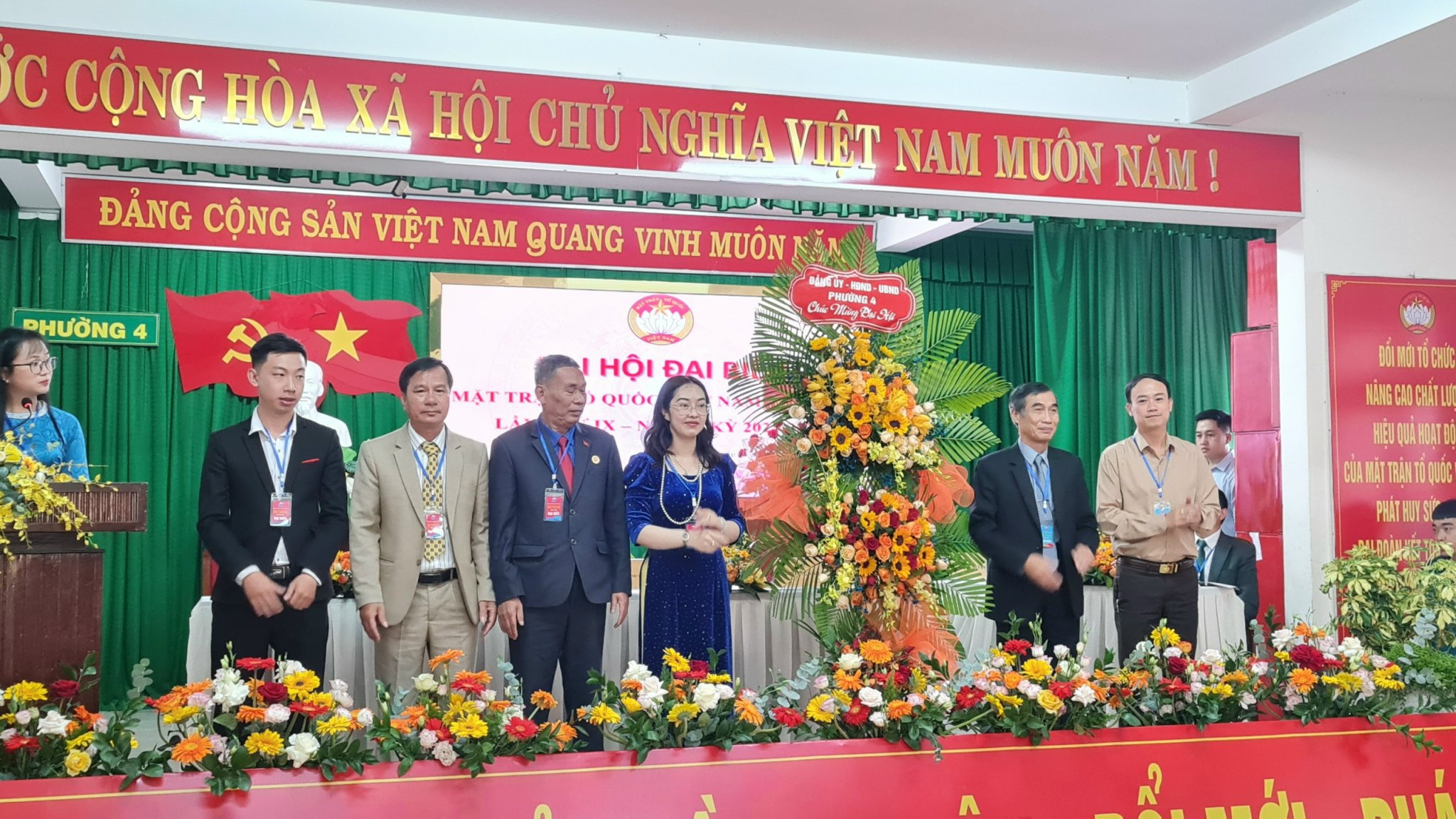 Đại hội Đại biểu Mặt trận Tổ quốc Việt Nam phường 4 khóa IX, nhiệm kỳ 2024-2029