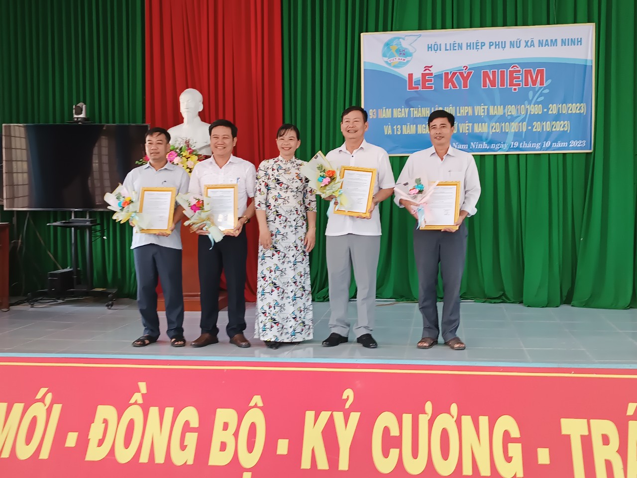 HỘI LIÊN HIỆP PHỤ NỮ XÃ TỔ CHỨC KỶ NIỆM NGÀY THÀNH LẬP HỘI LHPN VIỆT NAM (20/10/1930-20/10/2023)