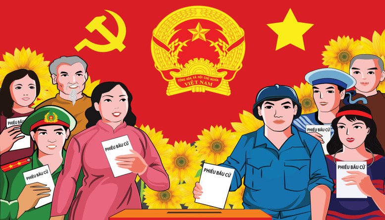 XÃ CÁT TIÊN 2 : TỔ BẦU CỬ SỐ 2 – THÔN 3 ĐÃ HOÀN THÀNH VIỆC BỎ PHIẾU