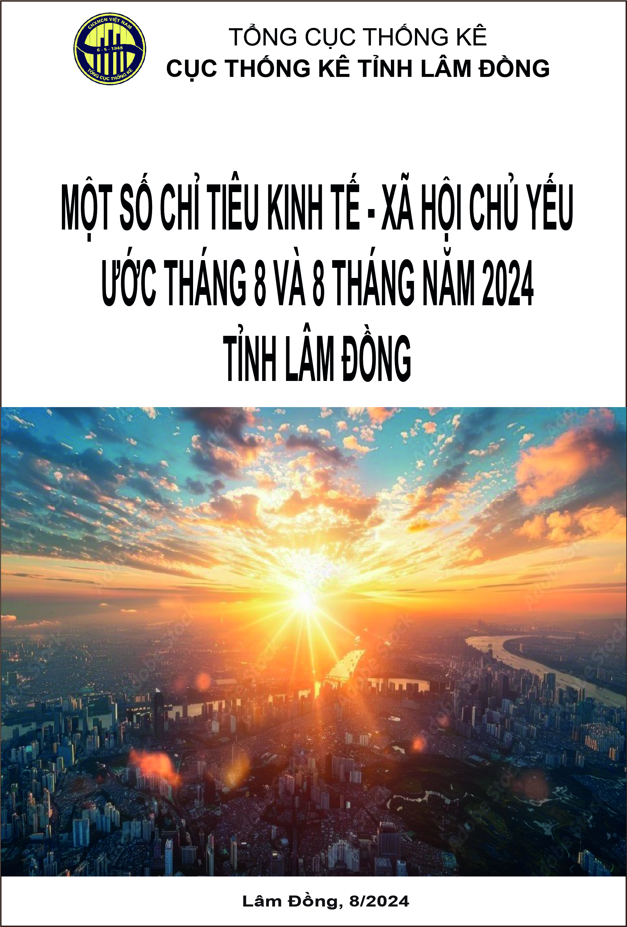 Tình hình kinh tế - xã hội tỉnh Lâm Đồng ước tháng 8 và 8 tháng năm 2024