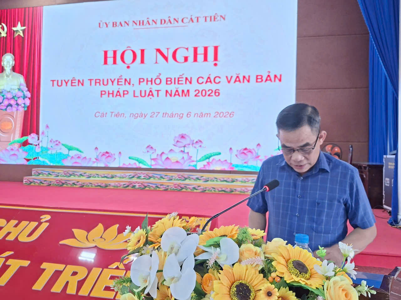  XÃ CÁT TIÊN TỔ CHỨC THÀNH CÔNG  HỘI NGHỊ TUYÊN TRUYỀN, PHỔ BIẾN PHÁP LUẬT NĂM 2026