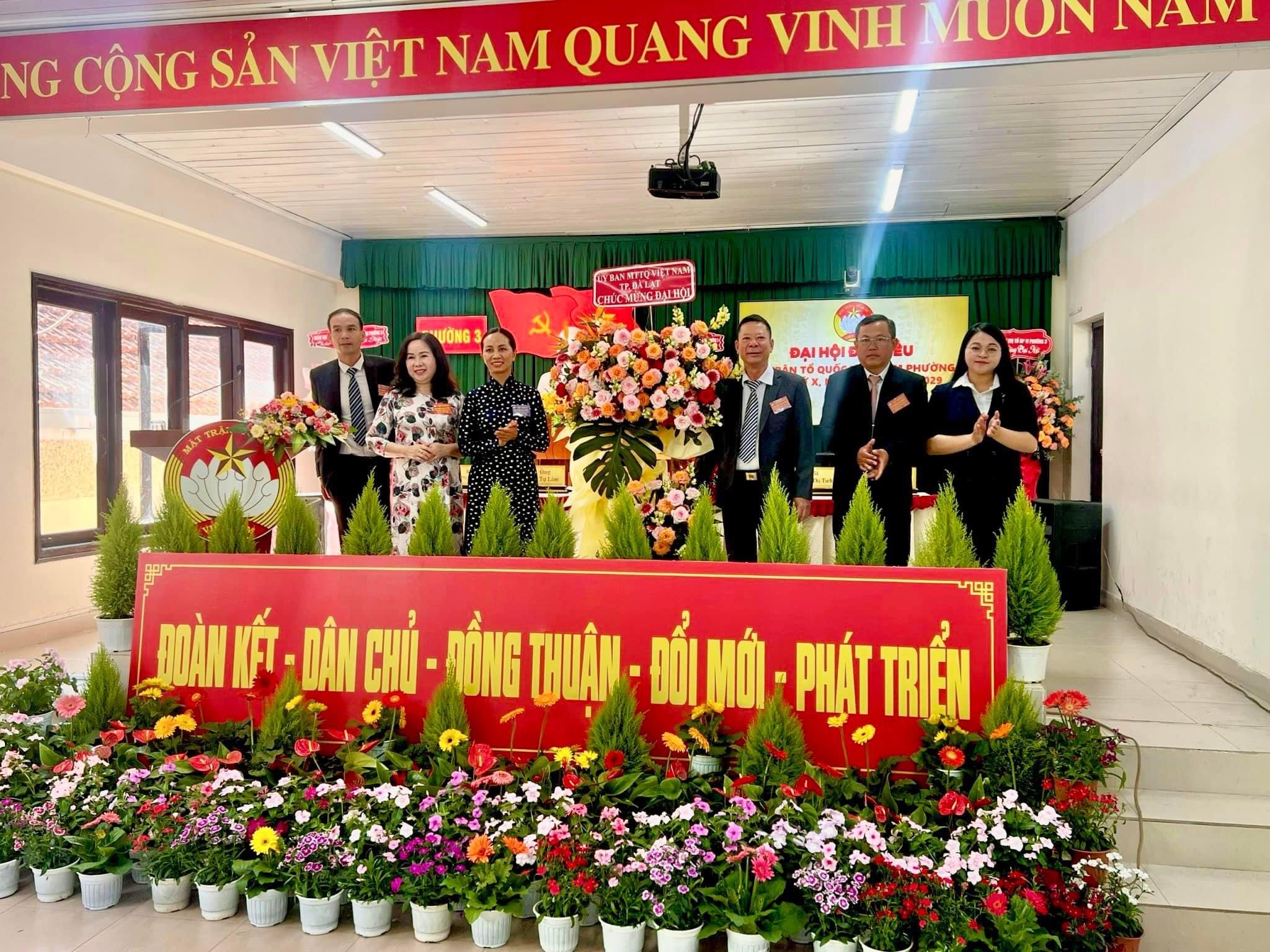 Đại hội Đại biểu Mặt trận Tổ quốc Việt Nam phường 3 khóa X, nhiệm kỳ 2024-2029 