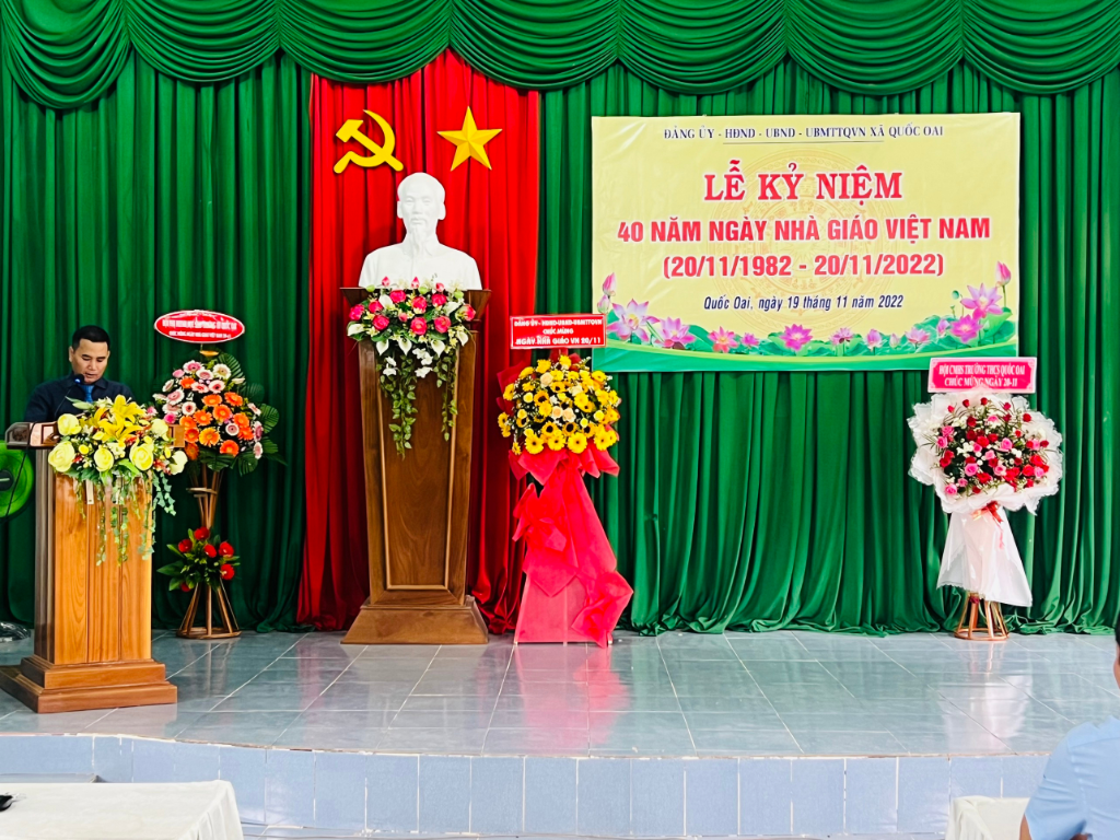 Quốc Oai: Kỷ niệm 40 năm Ngày Nhà giáo Việt Nam 20/11