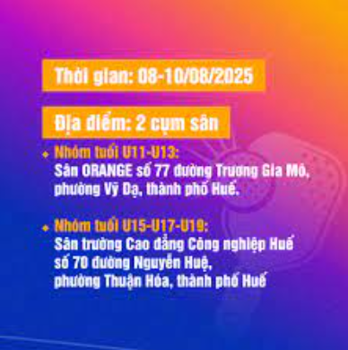 THÔNG BÁO ĐIỀU LỆ GIẢI PIKLEBALL