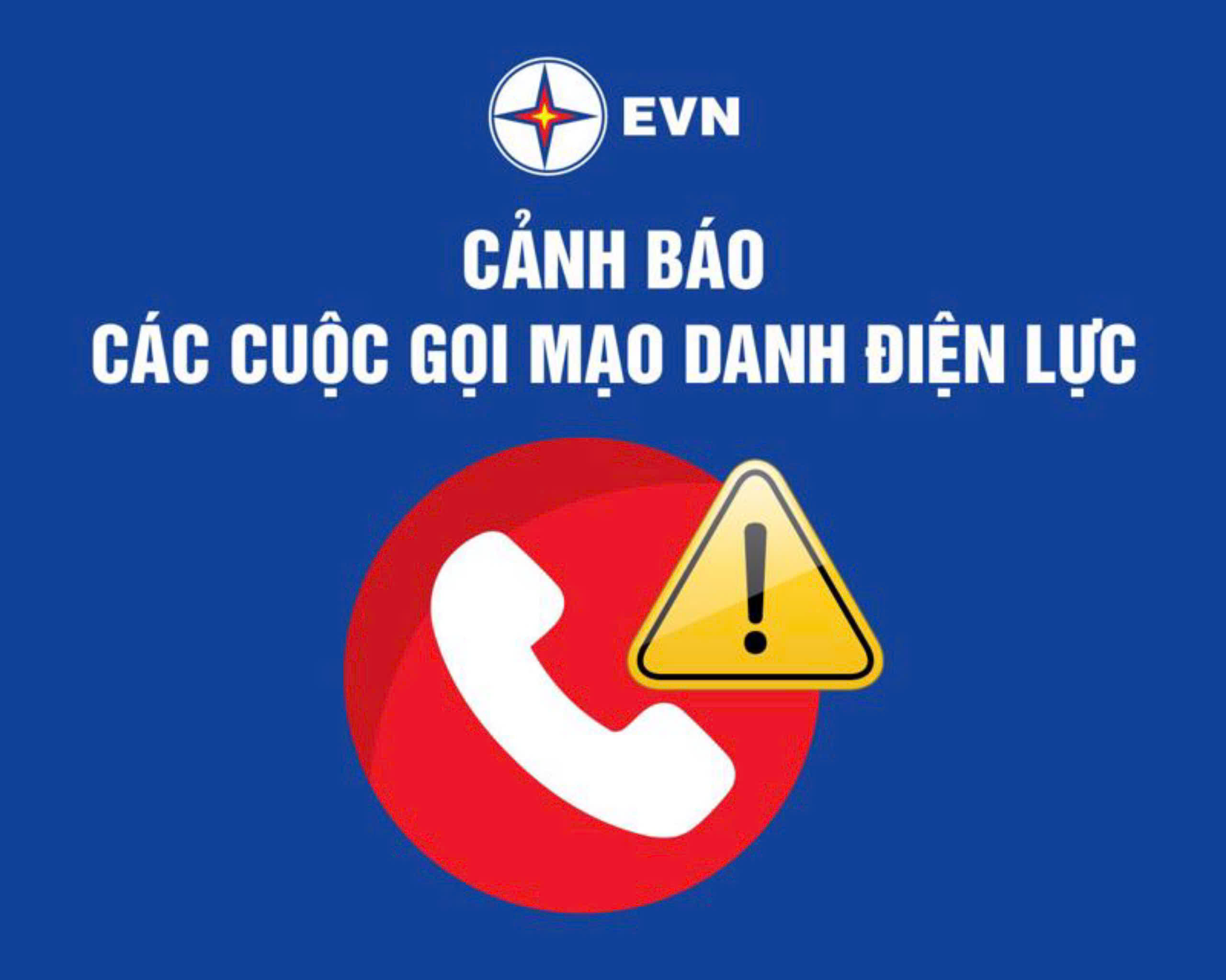 CẢNH BÁO GỌI ĐIỆN LỪA ĐẢO ĐIỆN LỰC 