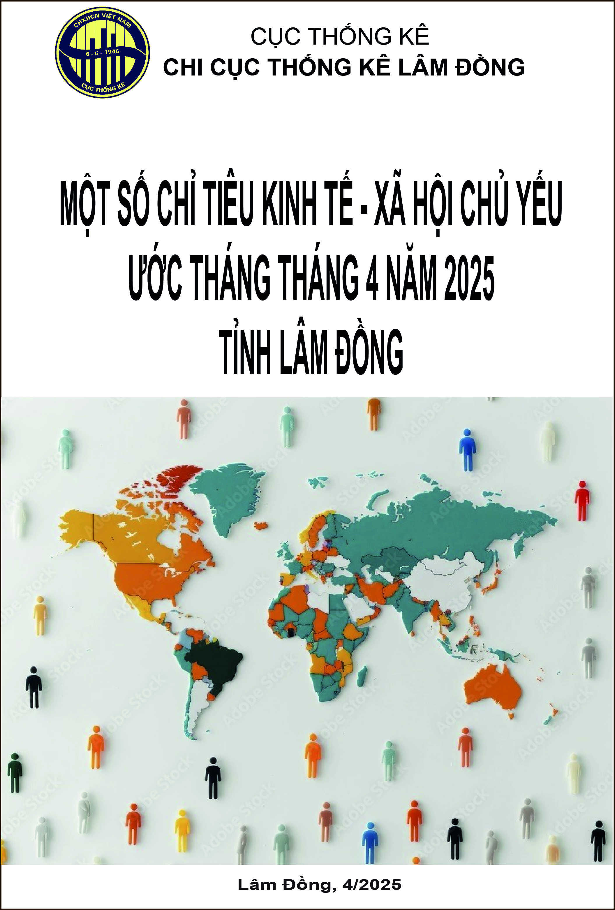 Tình hình kinh tế - xã hội tỉnh Lâm Đồng ước tháng 4 và 4 tháng năm 2025