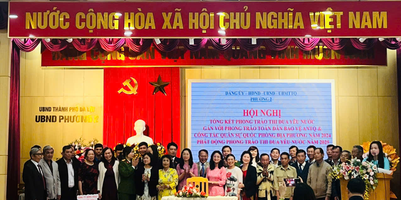 HỘI NGHỊ TỔNG KẾT PHONG TRÀO THI ĐUA YÊU NƯỚC GẮN VỚI PHONG TRÀO TOÀN DÂN BẢO VỆ AN NINH TỔ QUỐC VÀ CÔNG TÁC QUỐC PHÒNG ĐỊA PHƯƠNG NĂM 2024 PHÁT ĐỘNG PHONG TRÀO THI ĐUA YÊU NƯỚC NĂM 2025