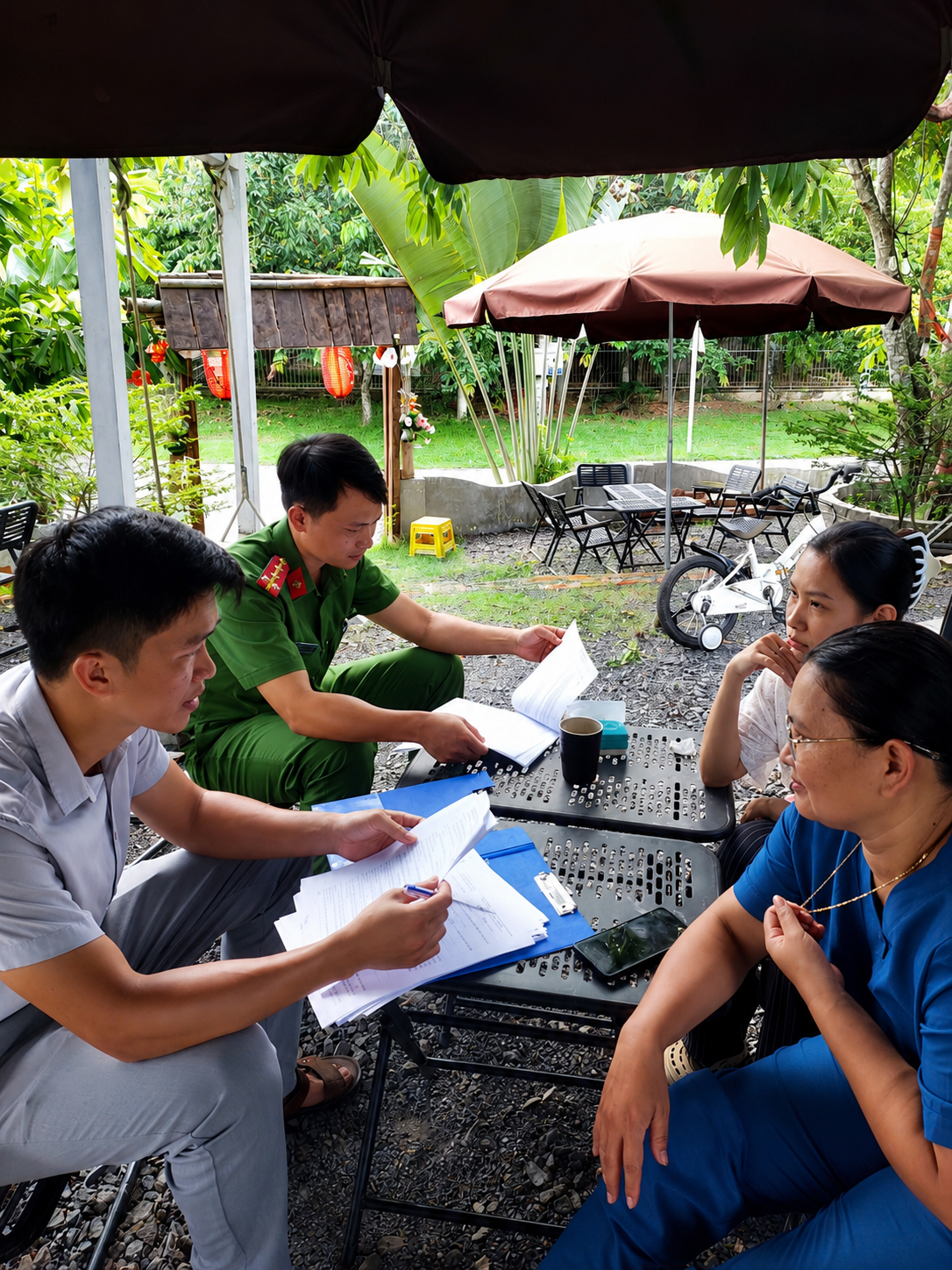 Phòng Văn hóa - Xã hội xã Cát Tiên phối hợp với công an xã, Trạm Y tế kiểm tra an toàn thực phẩm phục vụ kỳ thi Tốt nghiệp THPT năm 2026