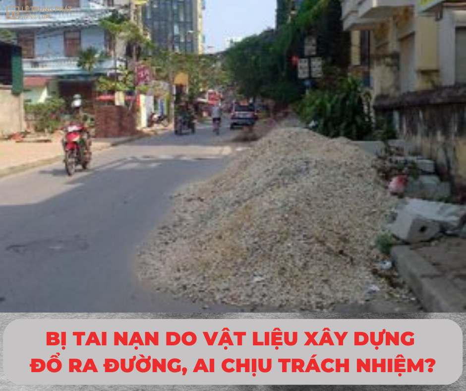 ĐỔ VẬT LIỆU TRONG HÀNH LANG AN TOÀN ĐƯỜNG BỘ CÓ THỂ BỊ PHẠT TỪ 4-10 TRIỆU ĐỒNG