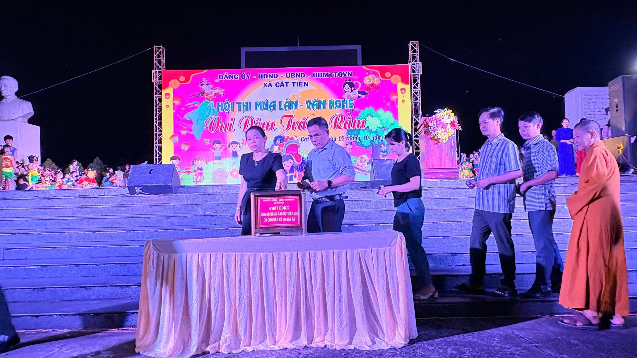 HỘI THI MÚA LÂN, VĂN NGHỆ ĐÊM HỘI TRĂNG RẰM