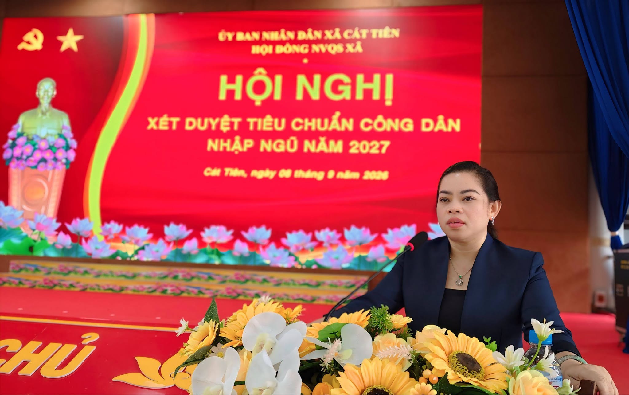 XÃ CÁT TIÊN TỔ CHỨC XÉT DUYỆT TIÊU CHUẨN CÔNG DÂN NHẬP NGŨ NĂM 2027