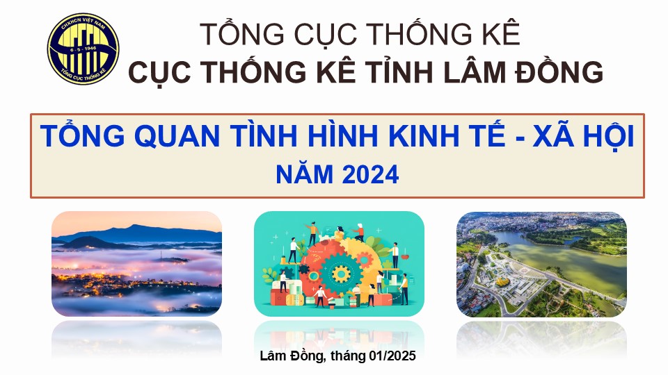 Họp báo công bố số liệu thống kê kinh tế - xã hội năm 2024