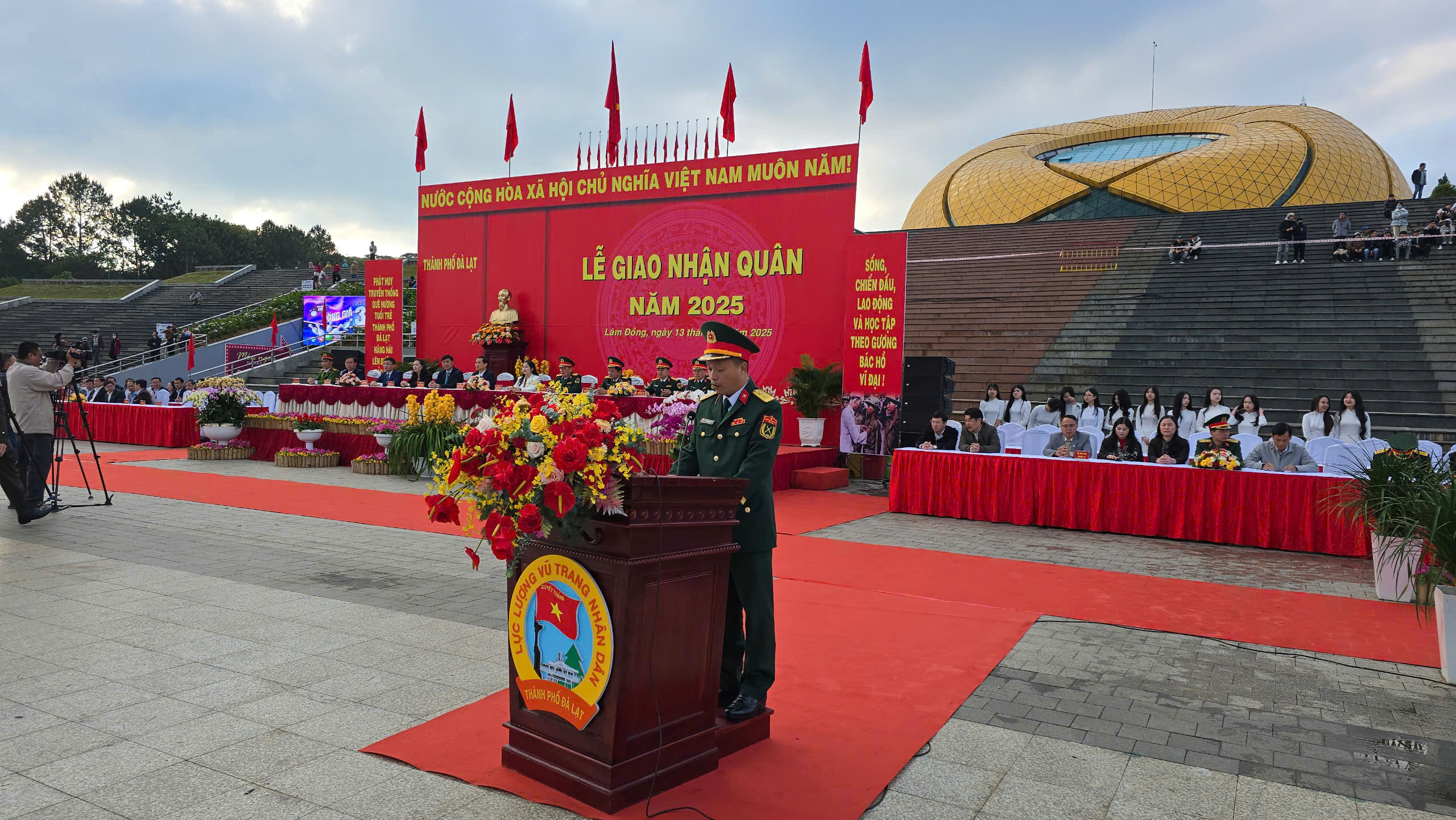 DẤU ẤN HỘI TRẠI TÒNG QUÂN 2025, CÁC THANH NIÊN PHẤN KHỞI LÊN ĐƯỜNG NHẬP NGŨ