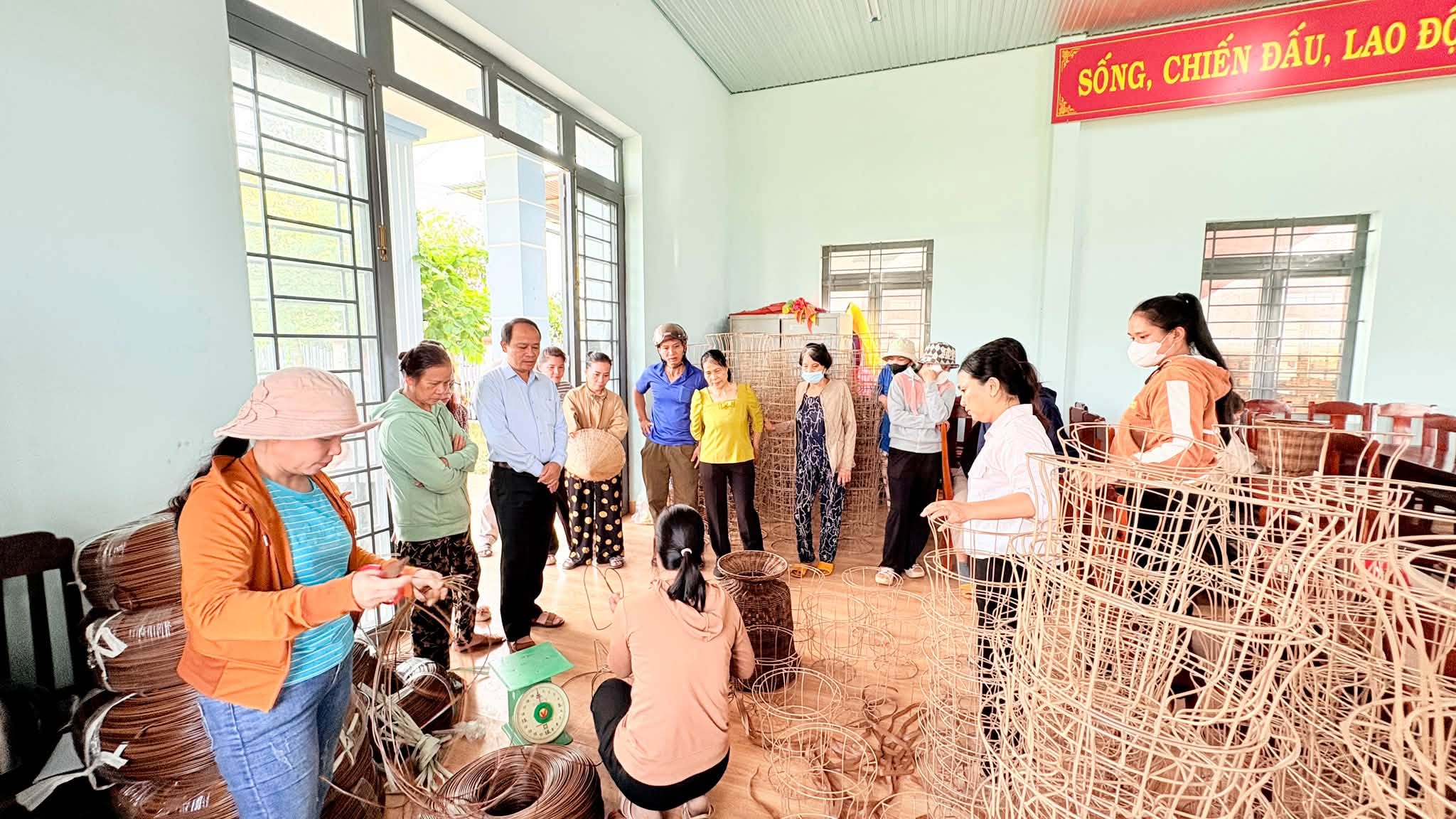 XÃ CÁT TIÊN TRIỂN KHAI MỤC TIÊU ĐÀO TẠO NGHỀ GẮN VỚI VIỆC LÀM, SINH KẾ CHO LAO ĐỘNG NÔNG THÔN