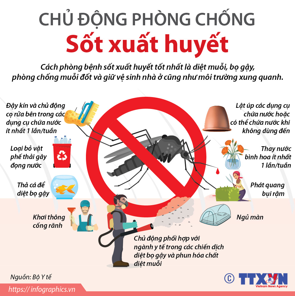 Nâng cao hiệu quả công tác phòng, chống sốt xuất huyết