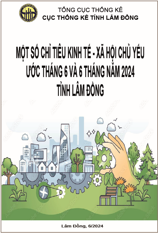 Tình hình kinh tế - xã hội tỉnh Lâm Đồng ước tháng 6 và 6 tháng năm 2024
