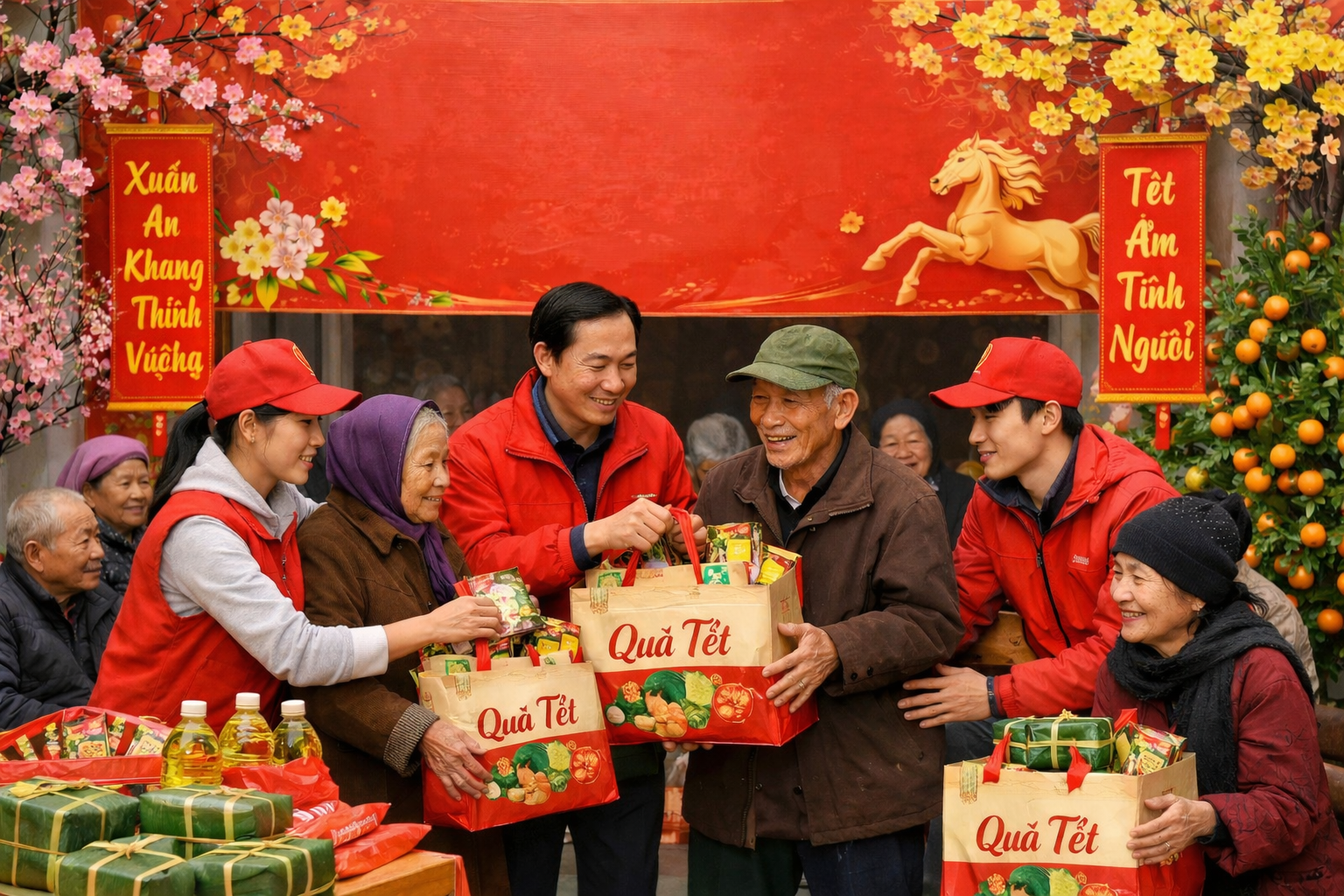 TRUNG ƯƠNG HỘI CHỮ THẬP ĐỎ VIỆT NAM TRIỂN KHAI TUẦN LỄ “TẾT NHÂN ÁI” CẤP XÃ XUÂN BÍNH NGỌ 2026