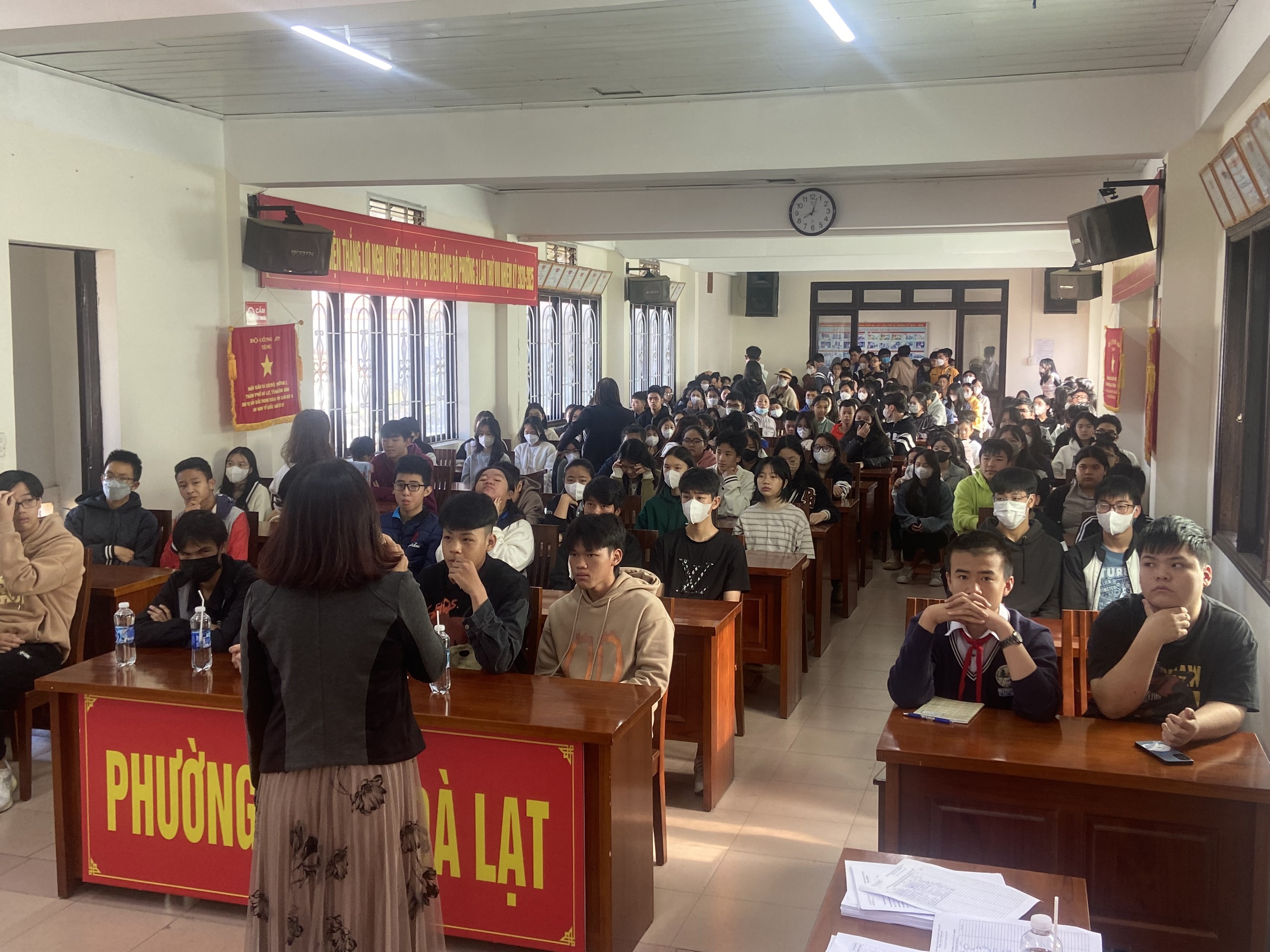 Tuyên truyền an toàn sức khỏe sinh sản vị thành niên cho thanh thiếu niên địa bàn phường 3