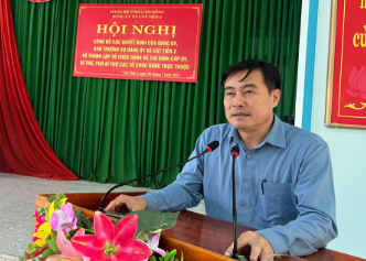 HỘI NGHỊ CÔNG BỐ CÁC QUYẾT ĐỊNH ĐẢNG ỦY, BAN THƯỜNG VỤ ĐẢNG ỦY XÃ CÁT TIÊN 2 VỀ THÀNH LẬP TỔ CHỨC ĐẢNG VÀ CHỈ ĐỊNH CẤP ỦY, BÍ THƯ, PHÓ BÍ THƯ CÁC TỔ CHỨC ĐẢNG TRỰC THUỘC