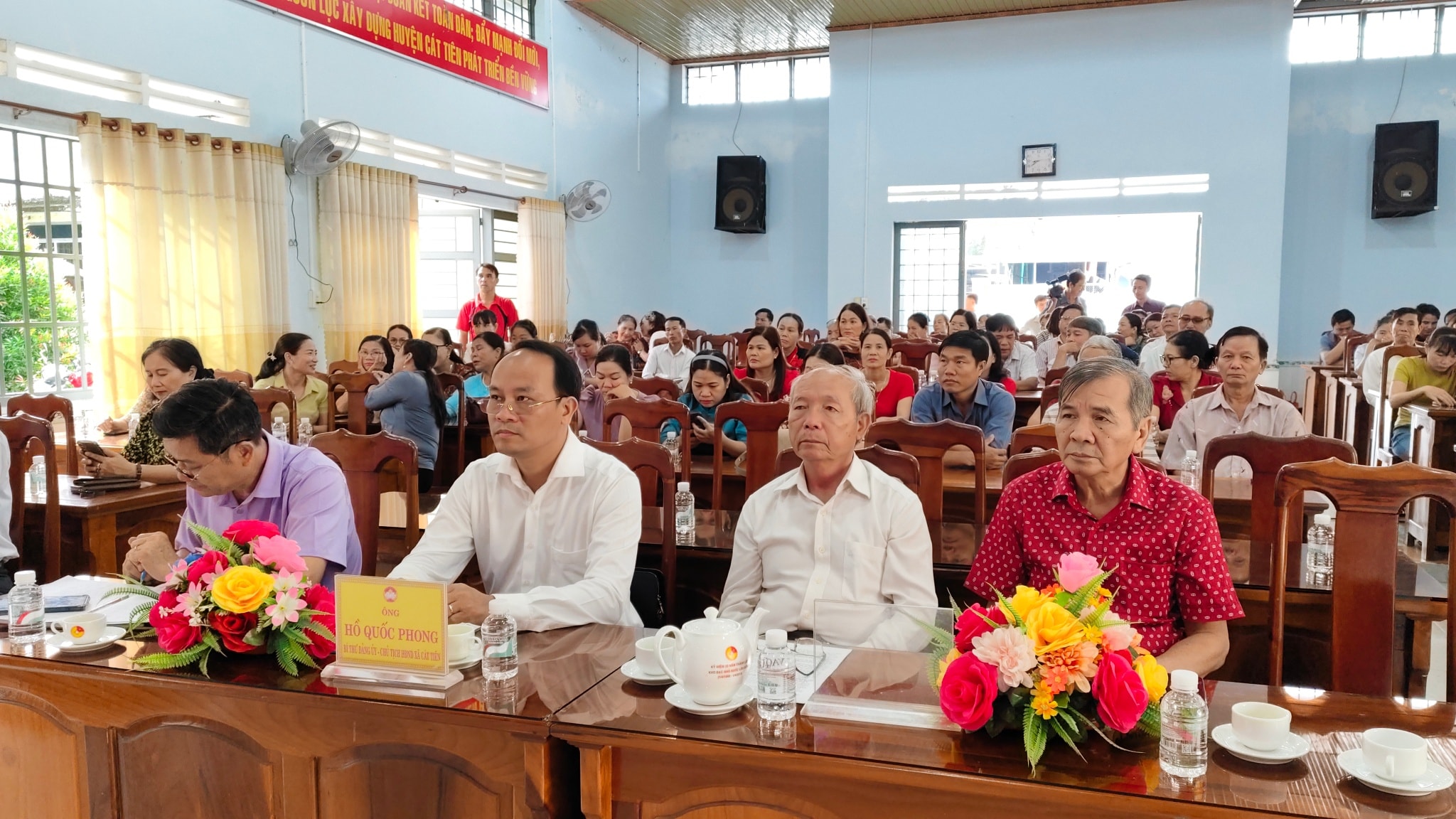 xã Cát Tiên đồng loạt tổ chức Ngày hội Đại đoàn kết toàn dân tộc tại các thôn, buôn