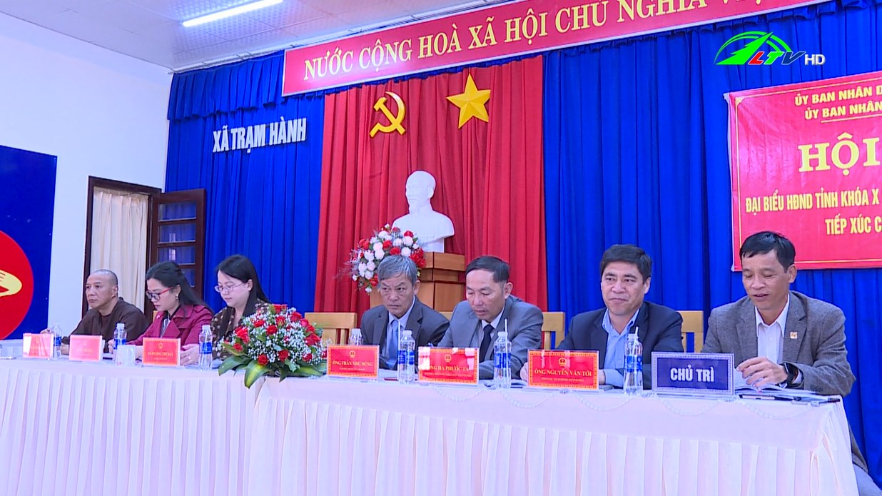 Đà Lạt: HĐND tỉnh tiếp xúc cử tri xã Trạm Hành