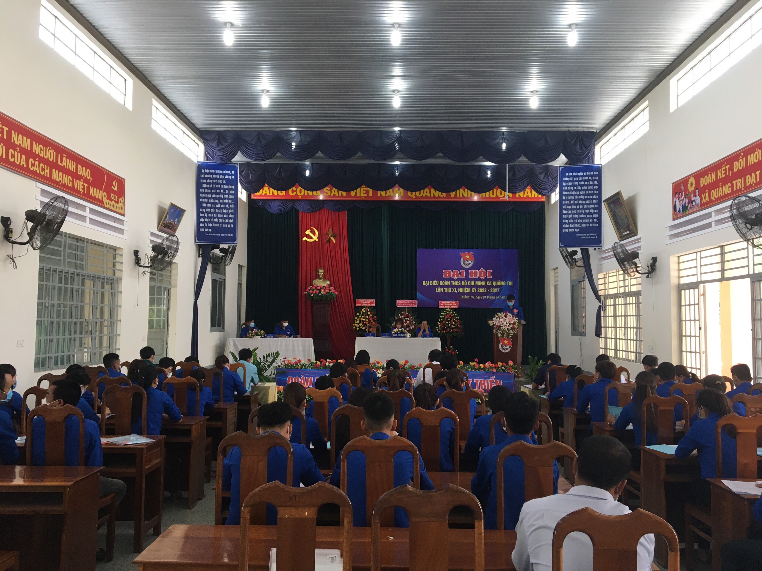 Đại hội Đoàn thanh niên Cộng sản Hồ Chí Minh xã Quảng Trị lần thứ XI, nhiệm kỳ 2022-2027