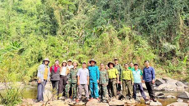 CÔNG TÁC TUẦN TRA, KIỂM TRA TẠI TIỂU KHU 530 VÀ TIỂU KHU 528 TRÊN ĐỊA BÀN XÃ CÁT TIÊN NGAY NHỮNG NGÀY ĐẦU NĂM 